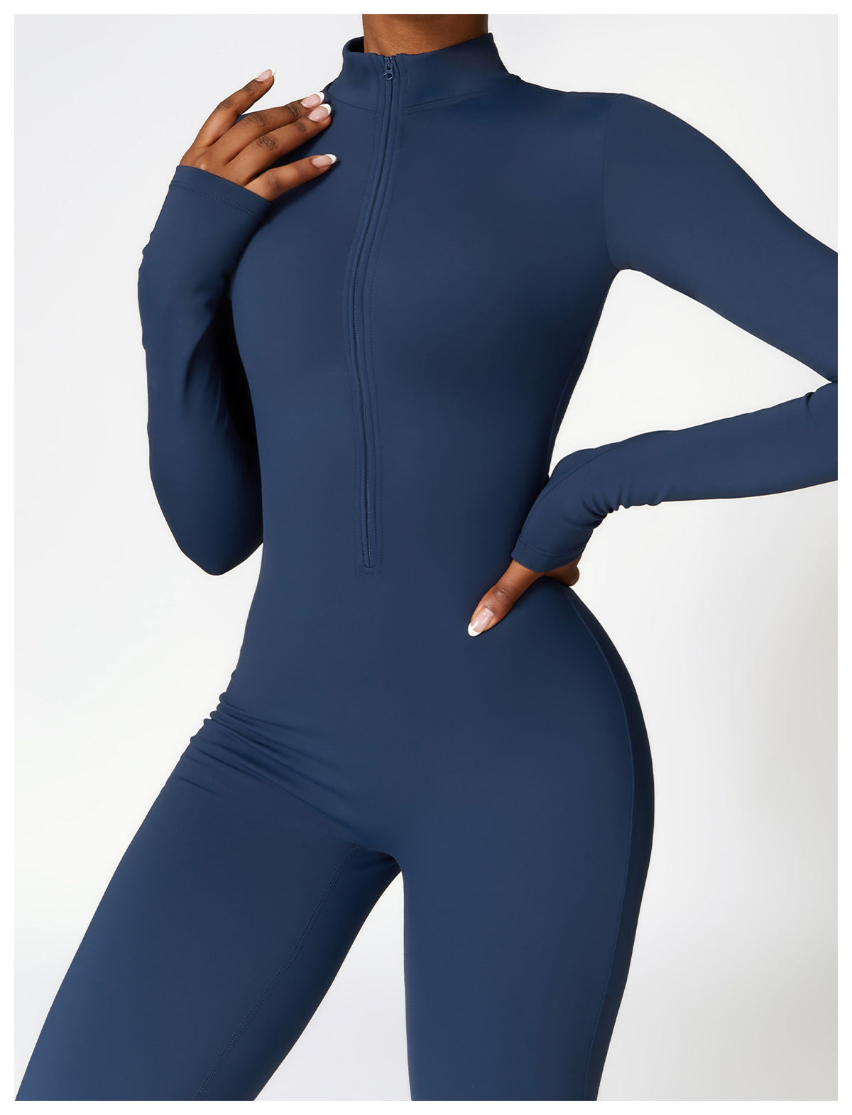Lilly | Langærmet jumpsuit