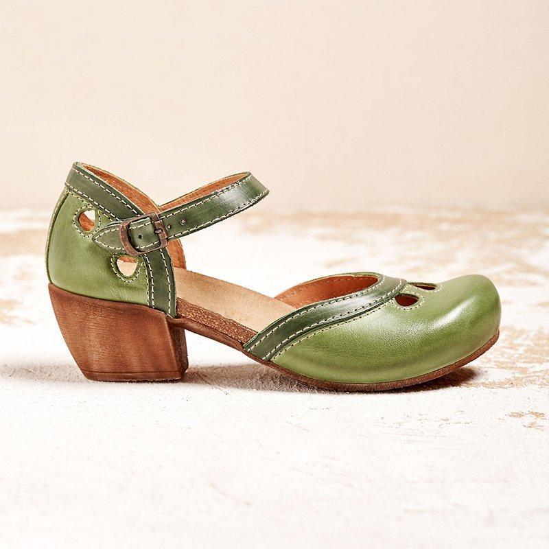 Julia | Komfortable sandaler med lav hæl