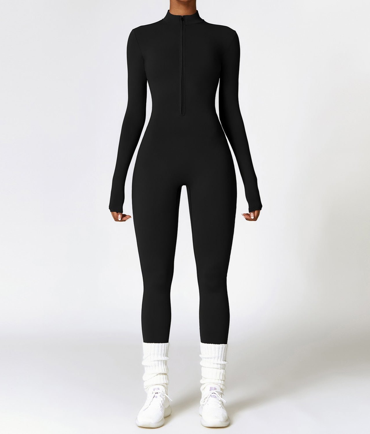 Lilly | Langærmet jumpsuit