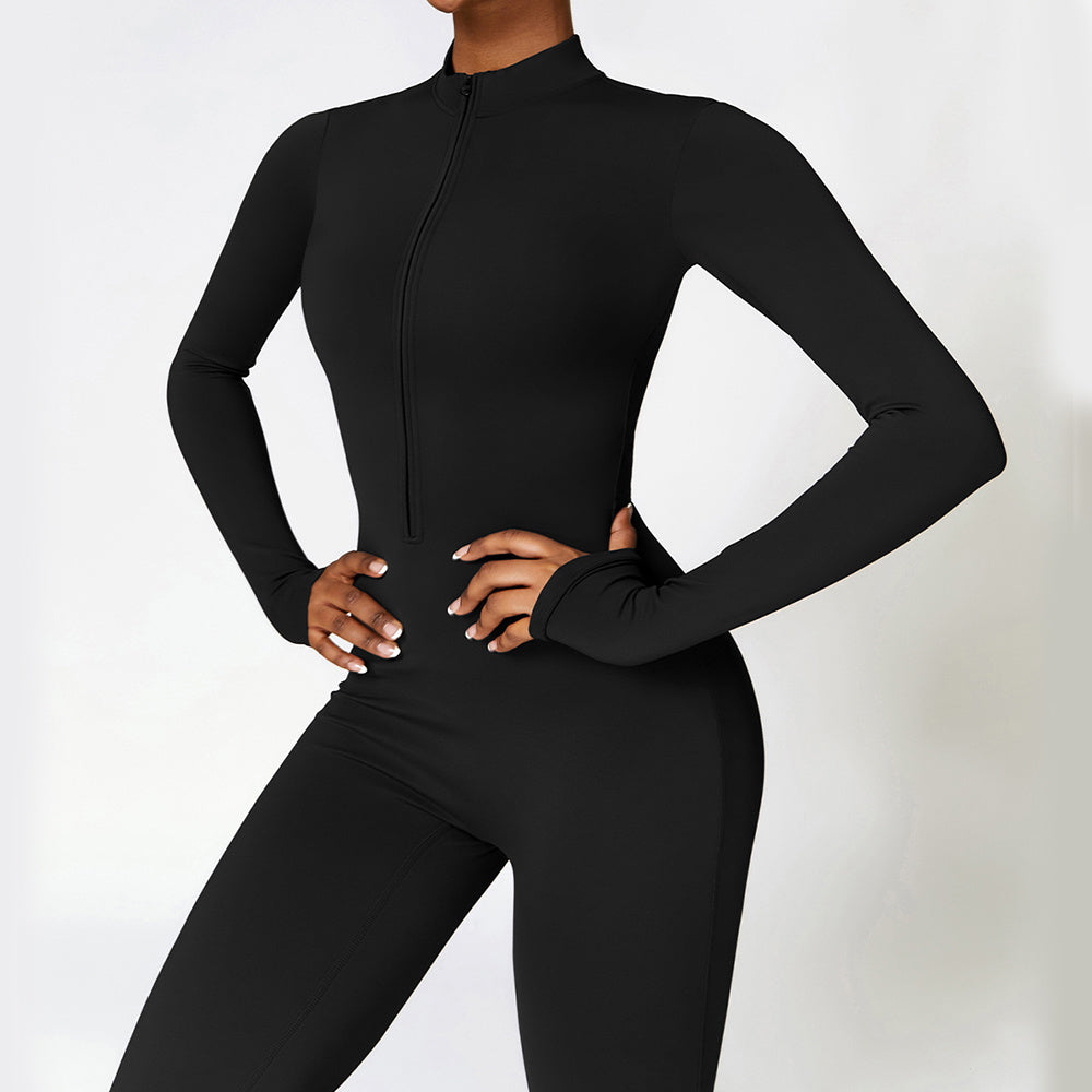 Lilly | Langærmet jumpsuit