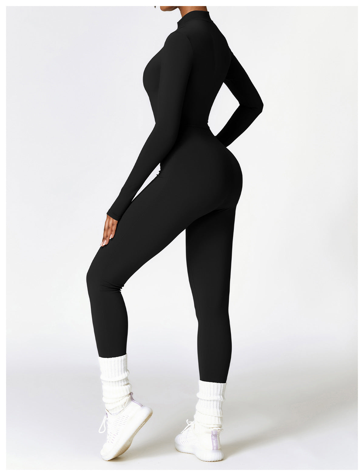 Lilly | Langærmet jumpsuit