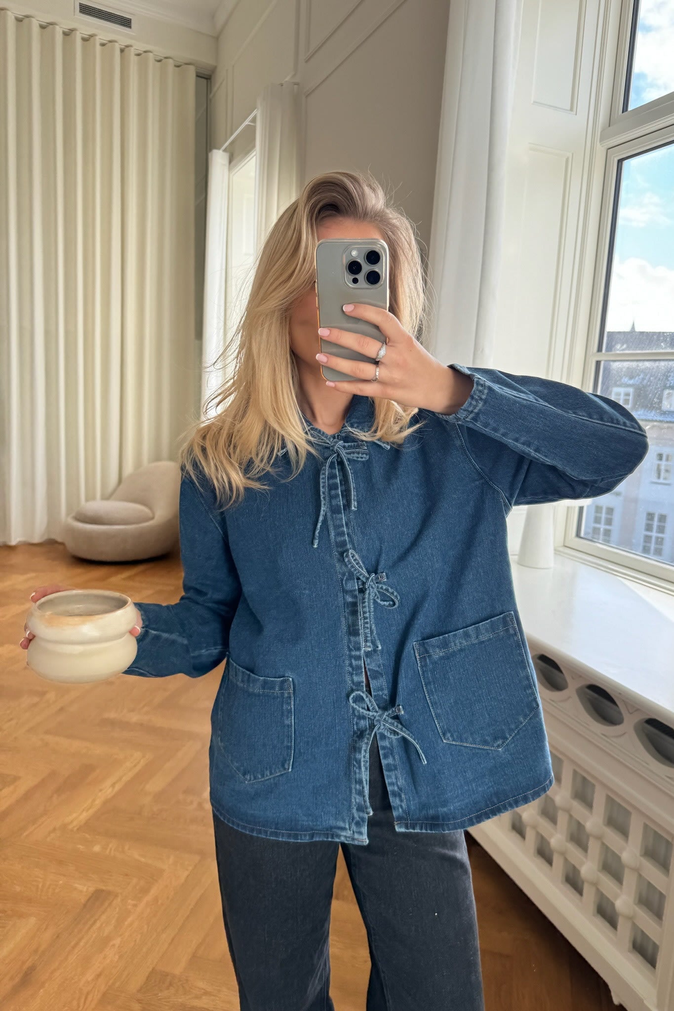 Sarah | Klassisk denimjakke til alsidige looks