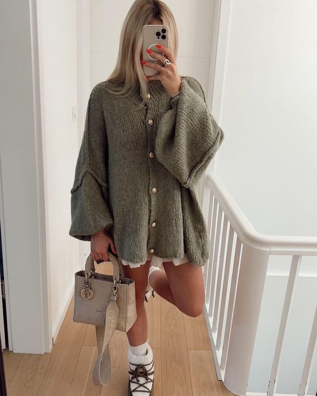 Sabine | Oversized cardigan til kvinder