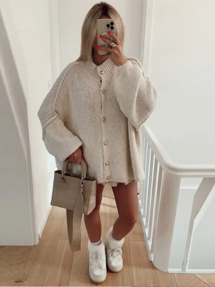Sabine | Oversized cardigan til kvinder