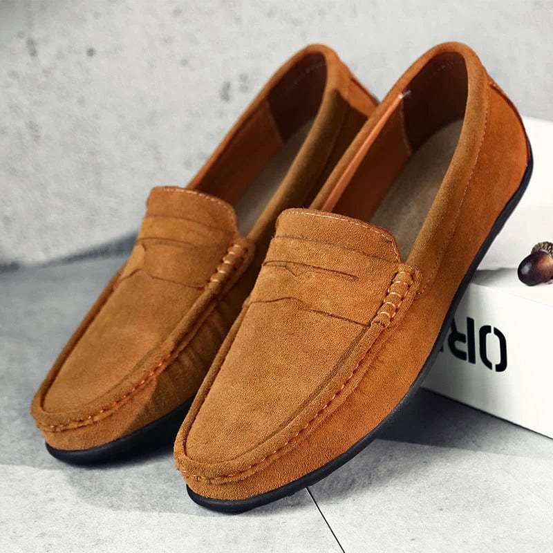 Reinhard | Klassiske Ruskindsloafers med Eksklusivt Finish