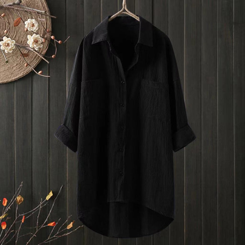 Klara | Tidløs langærmet bluse med stil