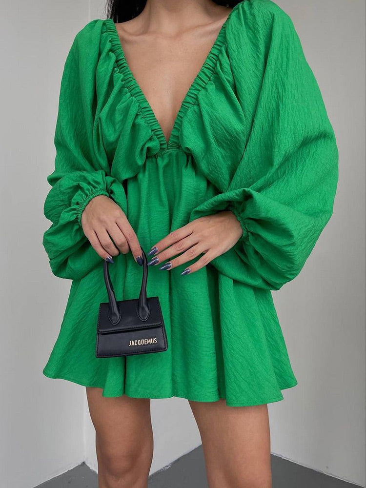 Zoe | Elegant sommerkjole med lange ærmer