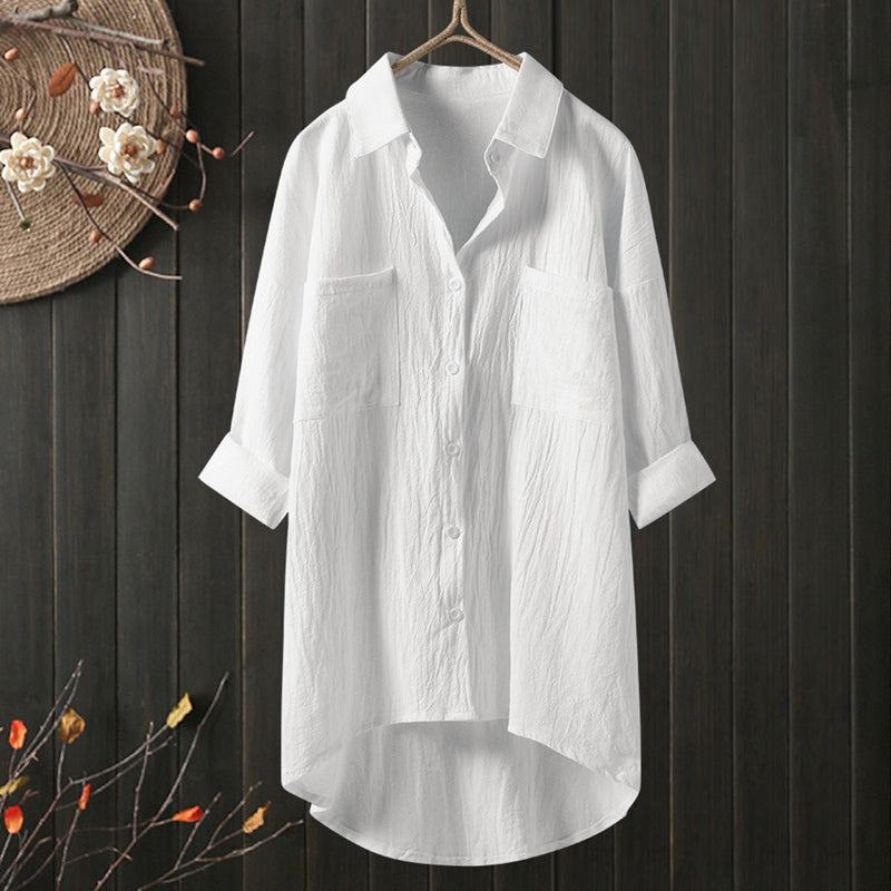 Klara | Tidløs langærmet bluse med stil
