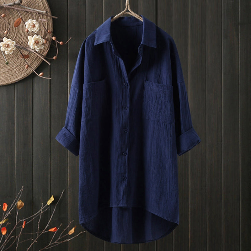 Klara | Tidløs langærmet bluse med stil
