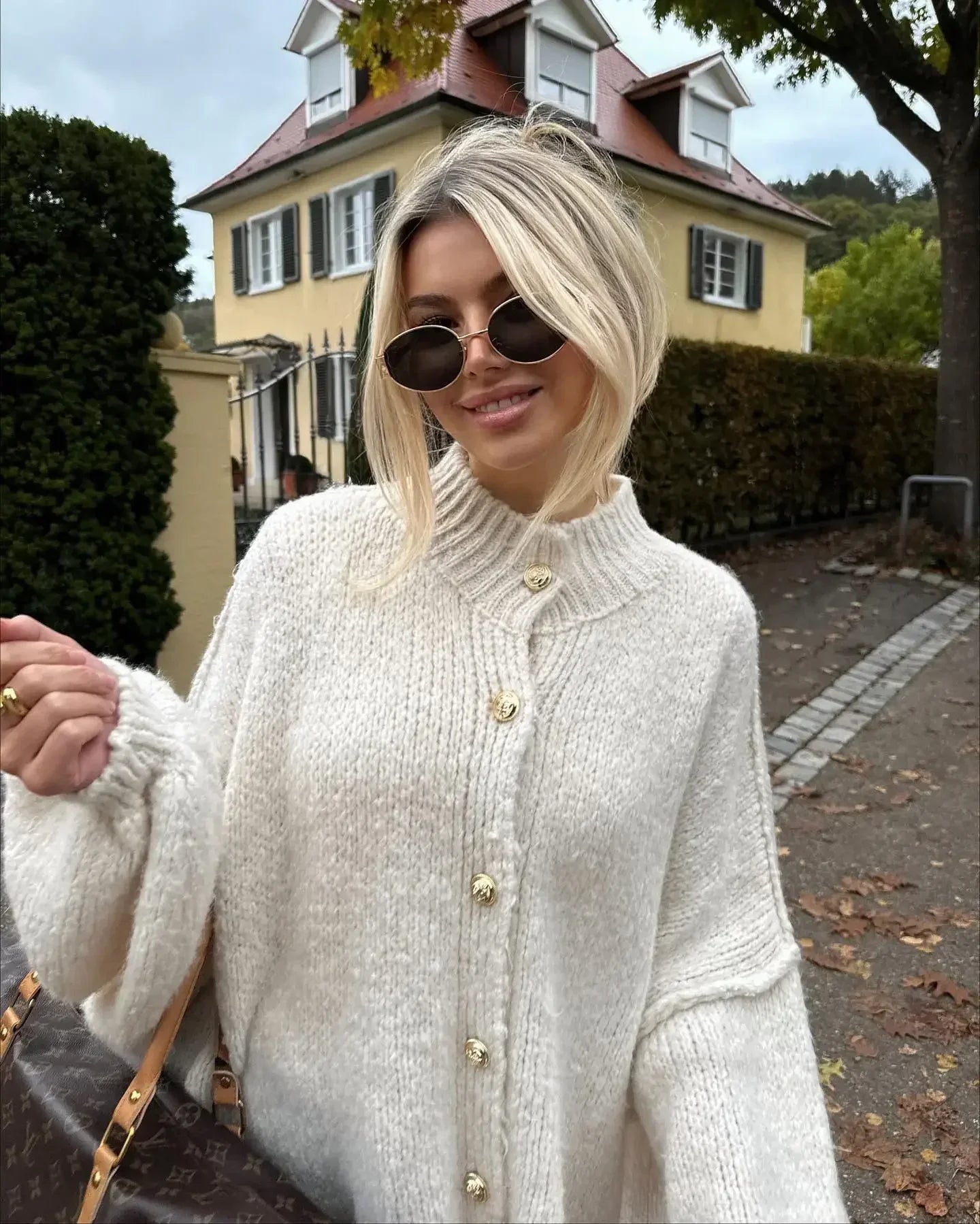 Sabine | Oversized cardigan til kvinder