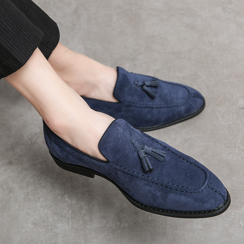 Sebastian | Italienske Tassel-Loafers med Klassisk Flair