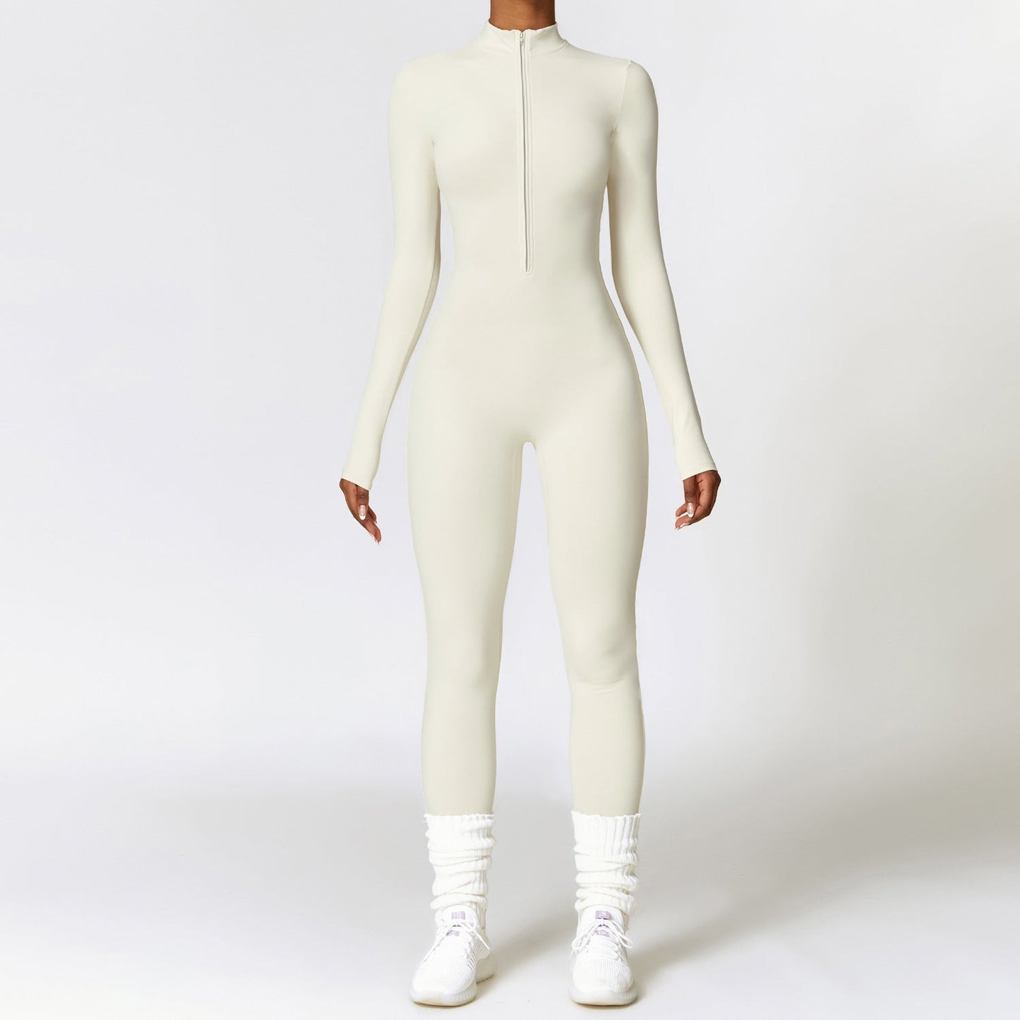 Lilly | Langærmet jumpsuit