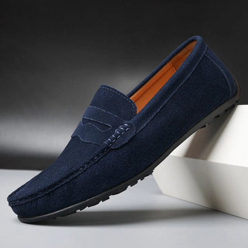 Reinhard | Klassiske Ruskindsloafers med Eksklusivt Finish
