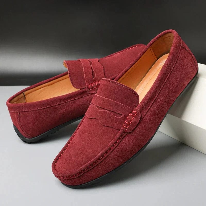 Reinhard | Klassiske Ruskindsloafers med Eksklusivt Finish
