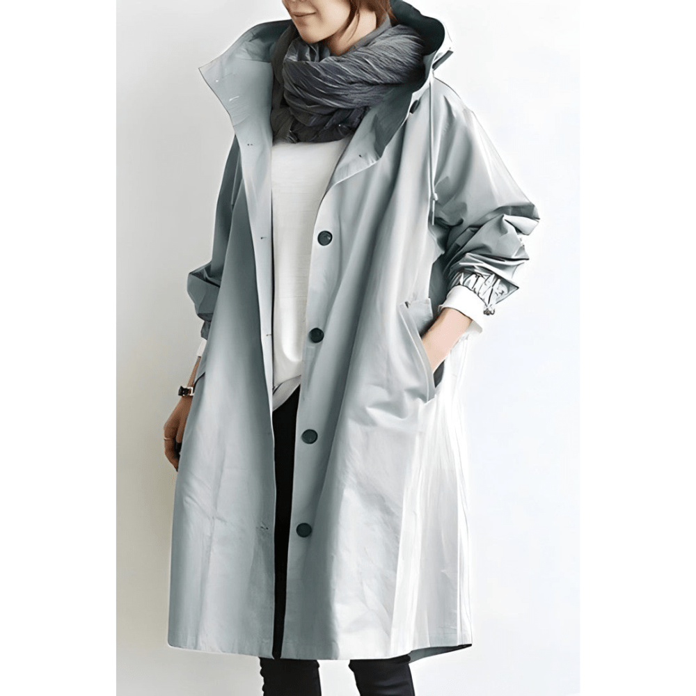 Emma | Lang, stilfuld trenchcoat
