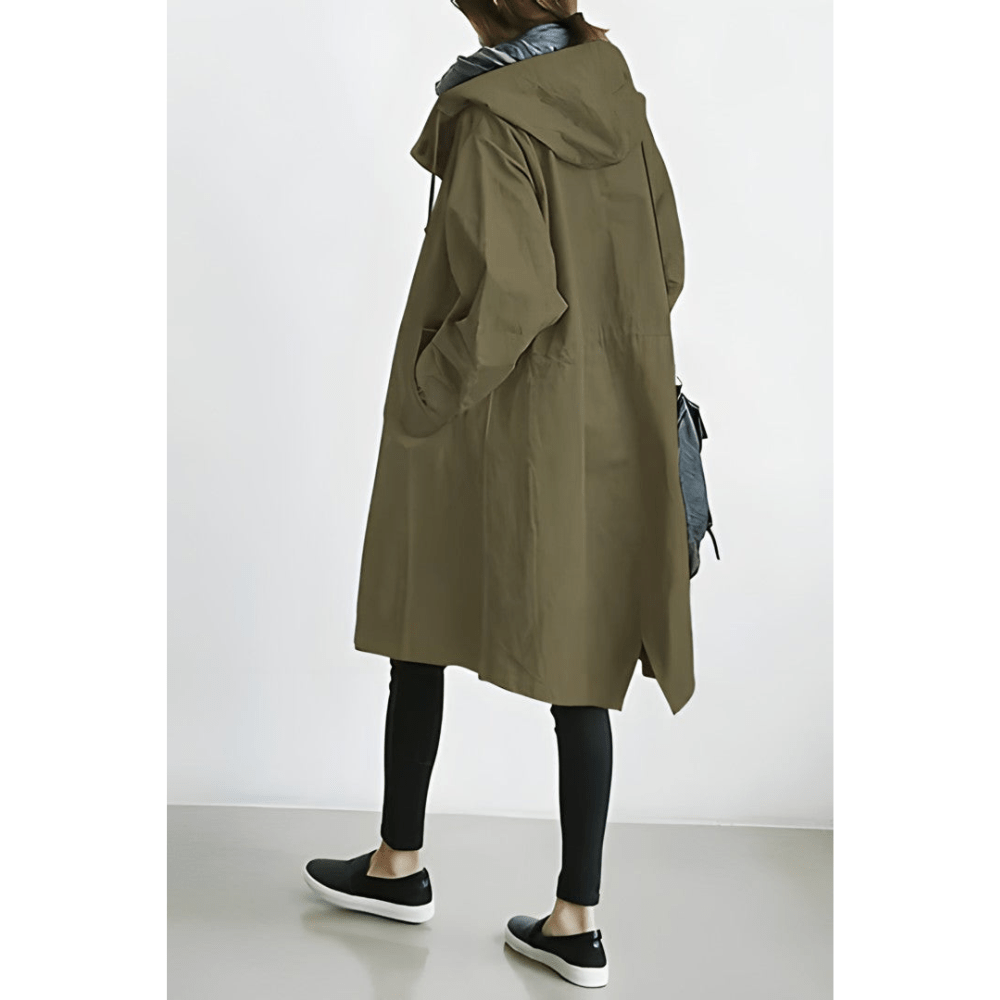Emma | Lang, stilfuld trenchcoat