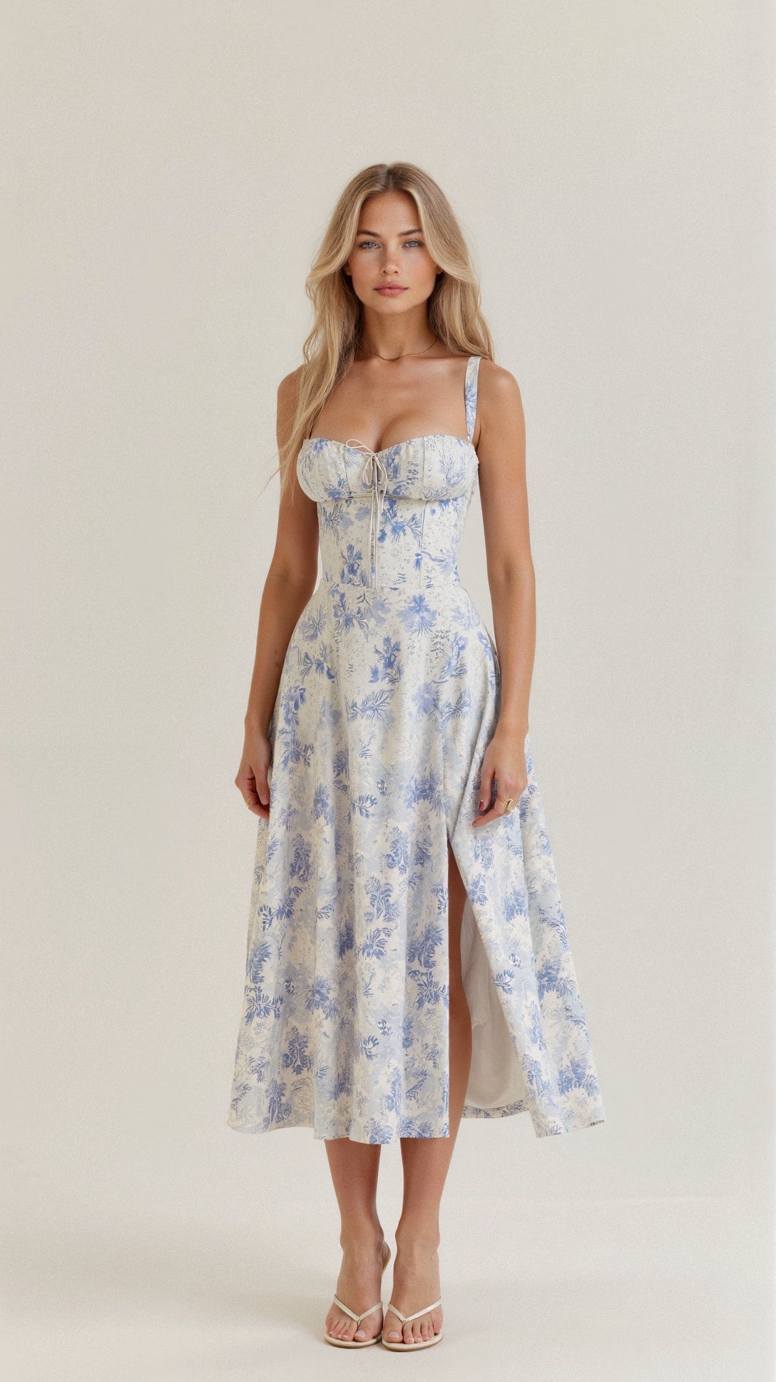 Chiara | Taljekjole med bustier-design