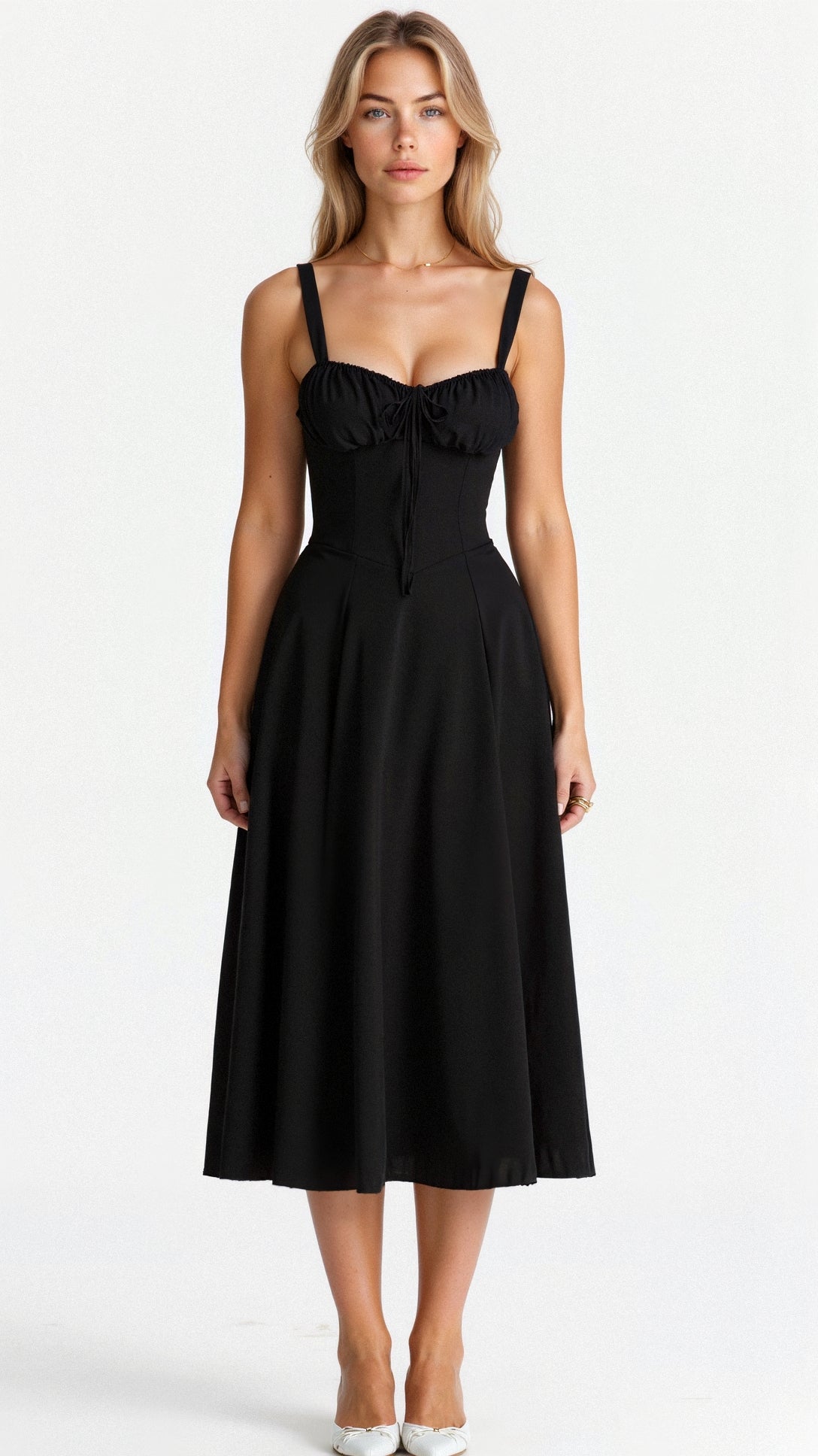 Chiara | Taljekjole med bustier-design