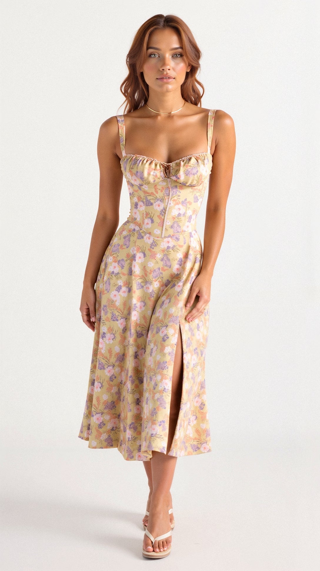 Chiara | Taljekjole med bustier-design