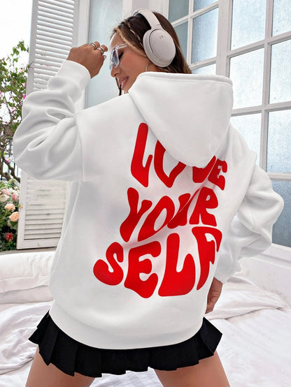Paula | Love Hoodie i 100% bomuld