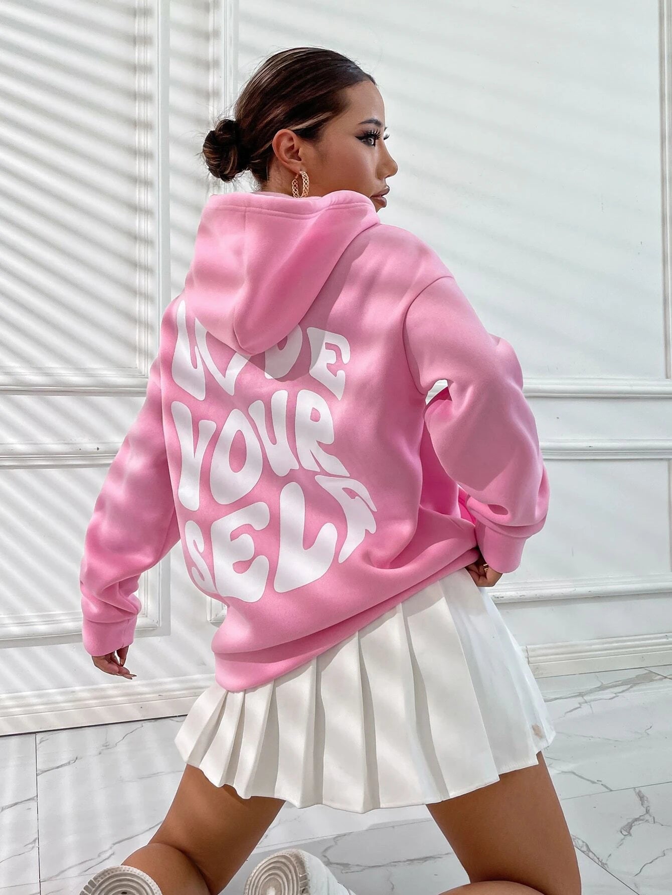 Paula | Love Hoodie i 100% bomuld