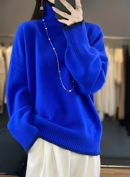 Elina | Rullekrave-sweater