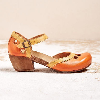 Julia | Komfortable sandaler med lav hæl