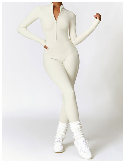 Lilly | Langærmet jumpsuit
