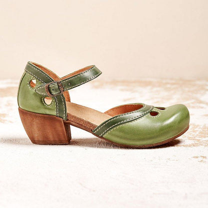 Julia | Komfortable sandaler med lav hæl