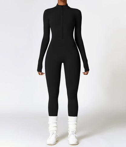 Lilly | Langærmet jumpsuit