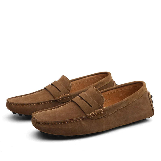 Roland | Ruskindsloafers i Italiensk Stil