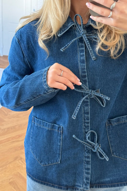 Sarah | Klassisk denimjakke til alsidige looks