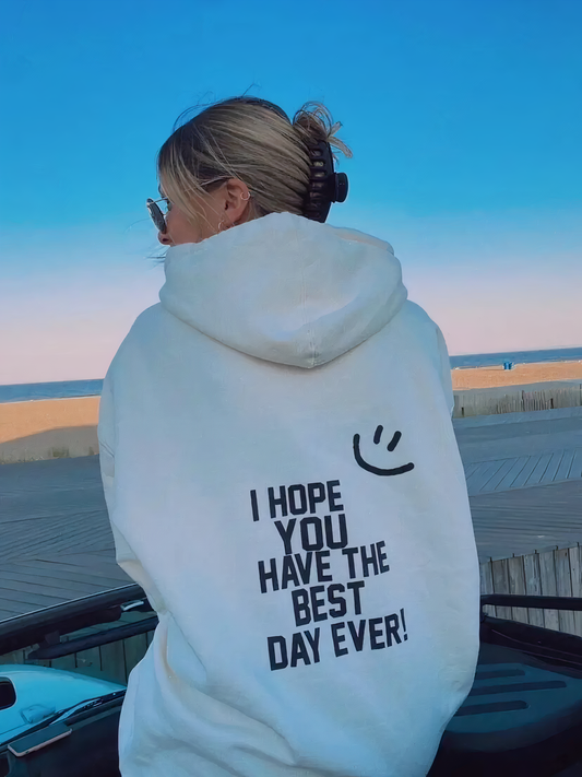 Sabine | Unisex hættetrøje i bomuld
