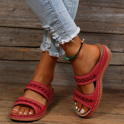Beatrice | Sandaler med polstring og moderne chic