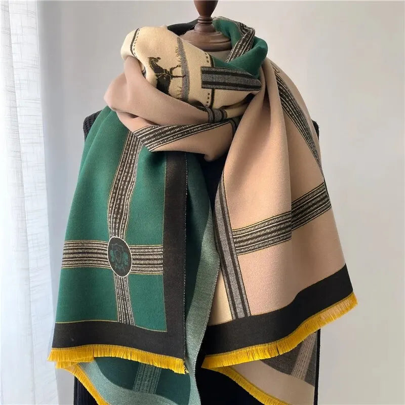 Renate | Elegant vintersjal med kashmirfornemmelse