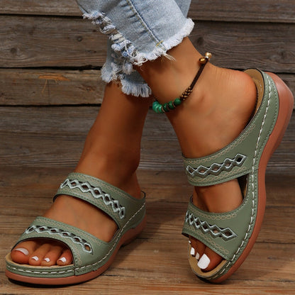 Beatrice | Sandaler med polstring og moderne chic