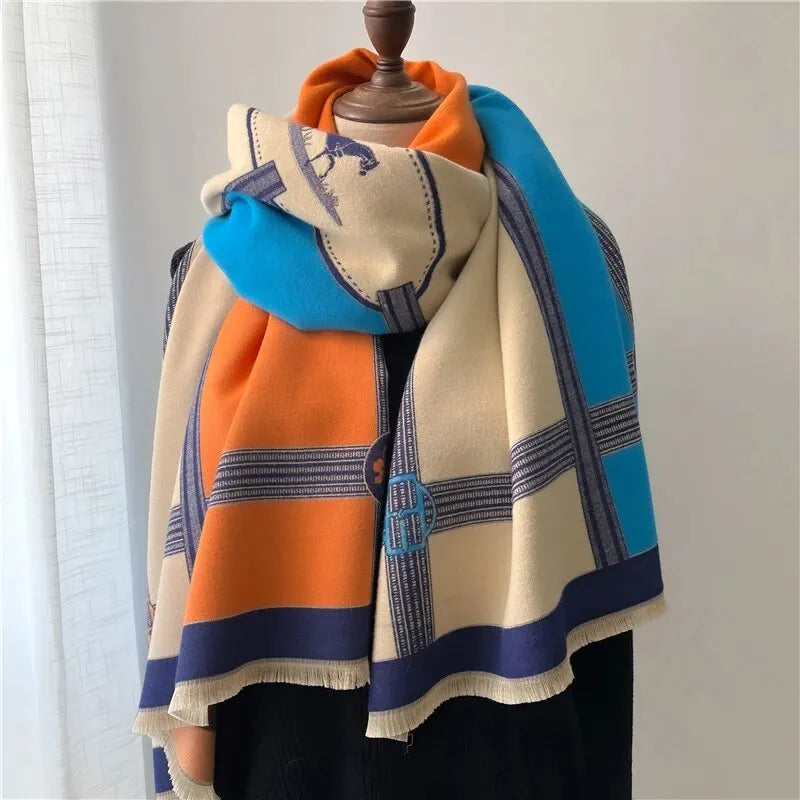 Renate | Elegant vintersjal med kashmirfornemmelse