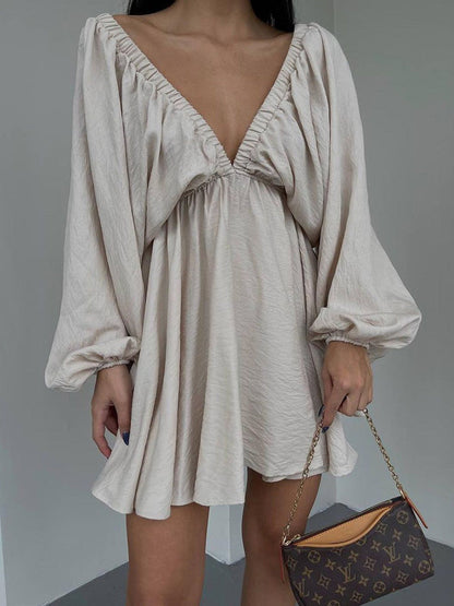 Zoe | Elegant sommerkjole med lange ærmer