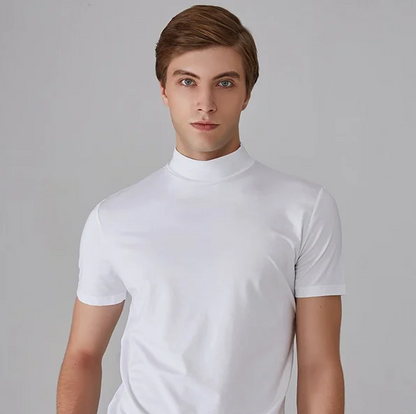 Milo | T-shirt med Rullekrave og Anti-sved Komfort