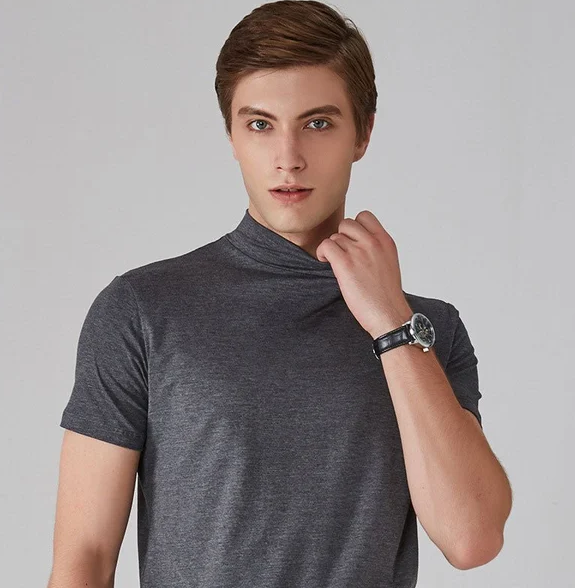 Milo | T-shirt med Rullekrave og Anti-sved Komfort