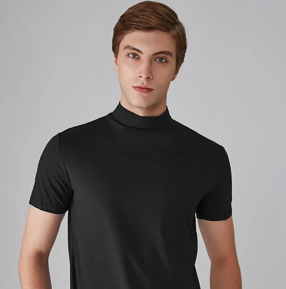 Milo | T-shirt med Rullekrave og Anti-sved Komfort