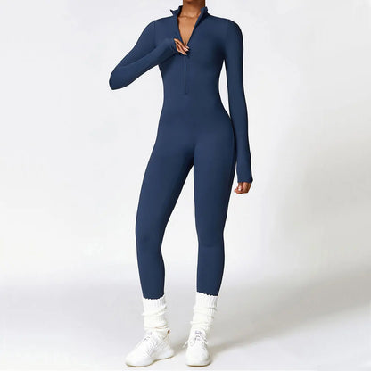 Lilly | Langærmet jumpsuit