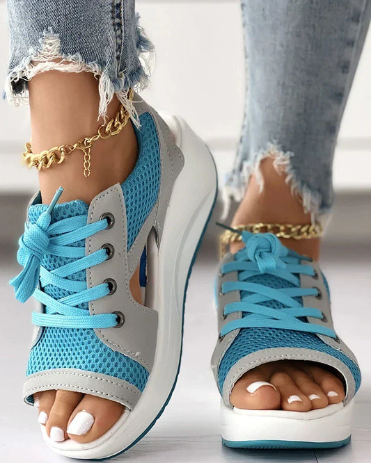 Anneliese | Komfortable muffin-sandaler