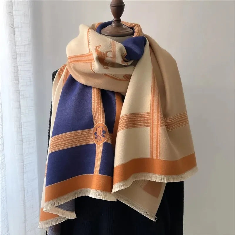Renate | Elegant vintersjal med kashmirfornemmelse