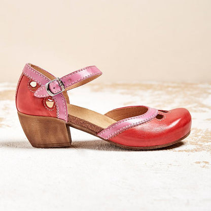 Julia | Komfortable sandaler med lav hæl