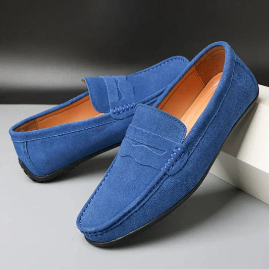 Reinhard | Klassiske Ruskindsloafers med Eksklusivt Finish