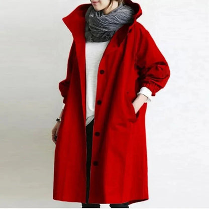 Emma | Lang, stilfuld trenchcoat