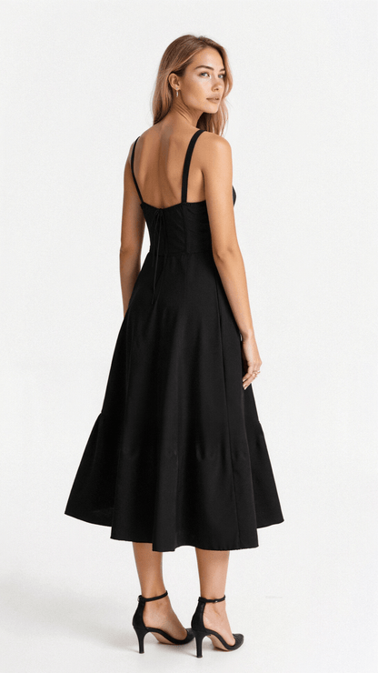 Chiara | Taljekjole med bustier-design